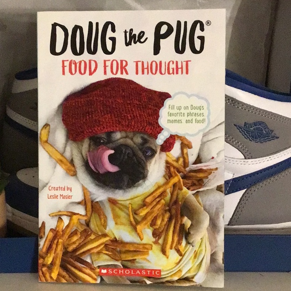 Pug book cute Brand New!